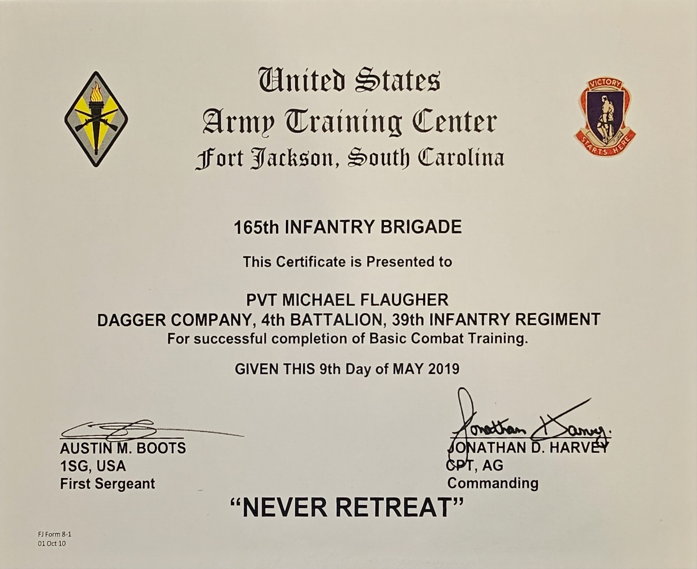 Basic Combat Training